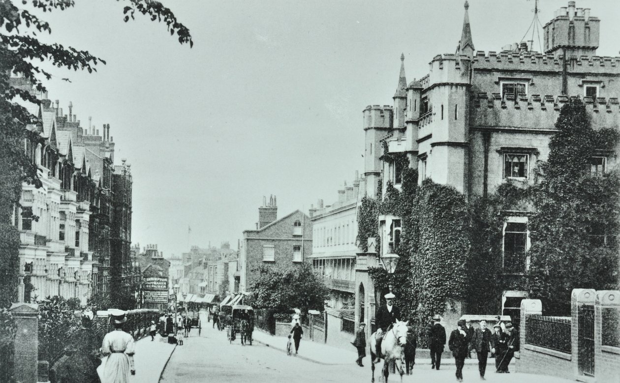 Ellerker College pour les filles de gentlemen, Richmond Hill, Richmond: vue générale, 1895 - English Photographer