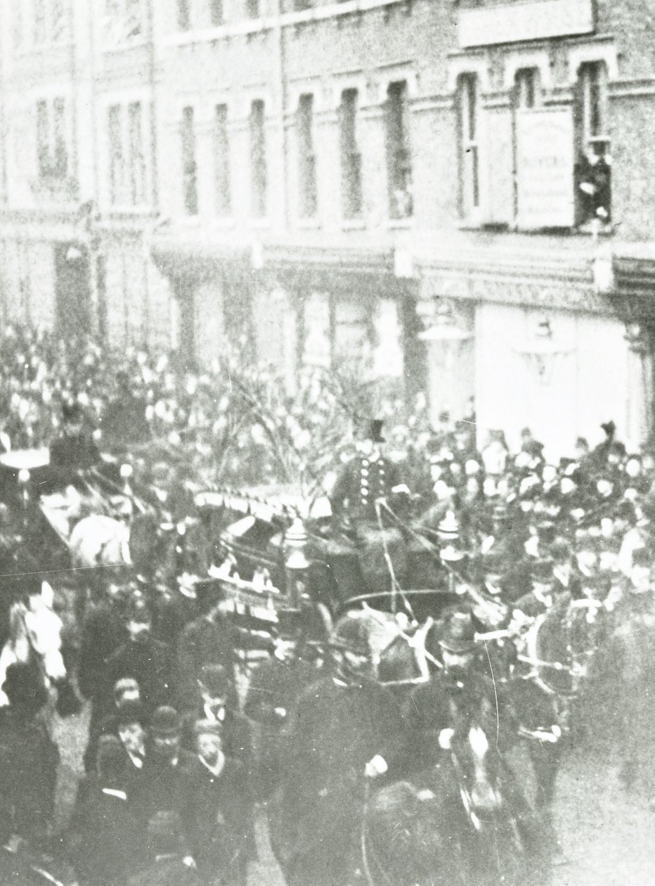 Procession funéraire de Charles Haddon Spurgeon, West Norwood, Londres, 1892 - English Photographer