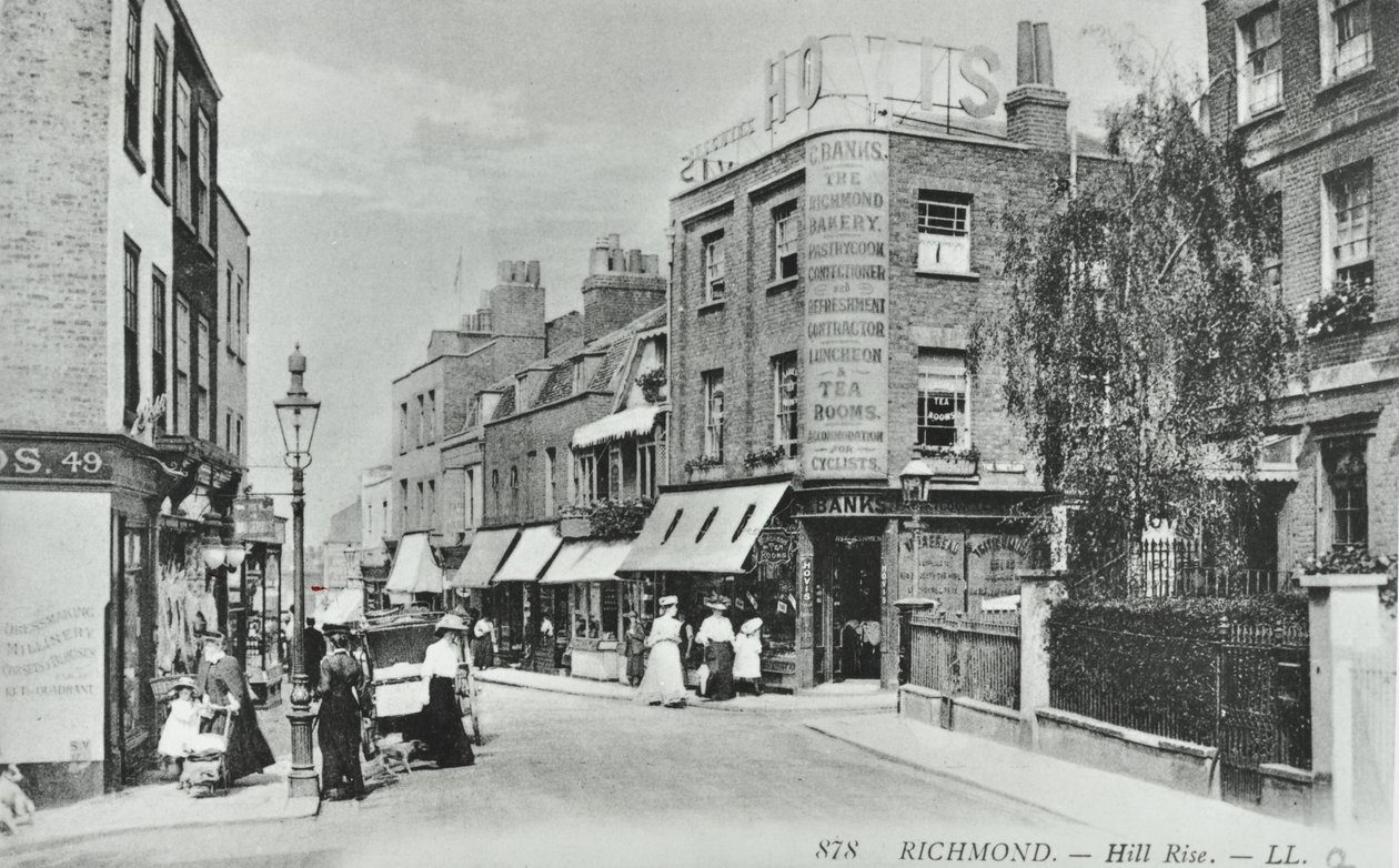Hill Rise, Richmond: vue générale, 1895 - English Photographer
