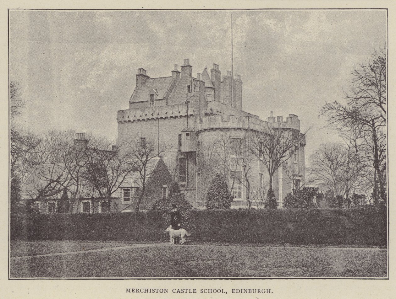 Merchiston Castle School, Édimbourg (gravure) - English Photographer