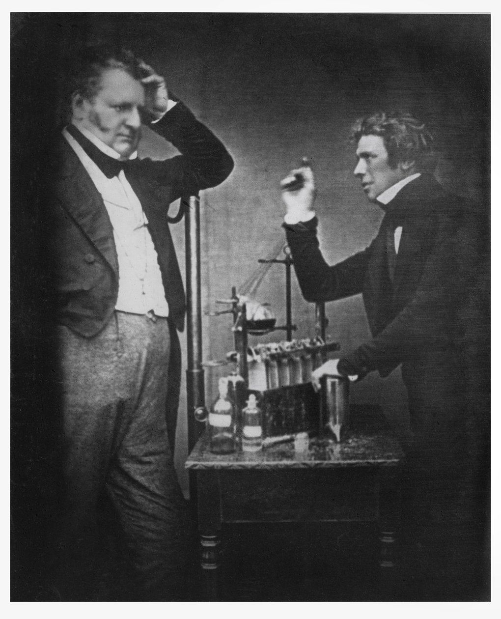 Michael Faraday (1791-1867) et John Frederic Daniell (1790-1845) (photo) - English Photographer