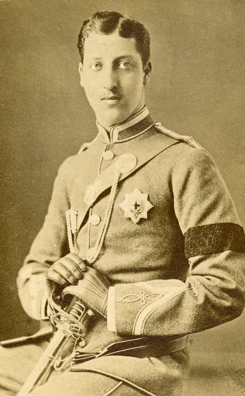 Portrait du prince Albert Victor de Galles - English Photographer
