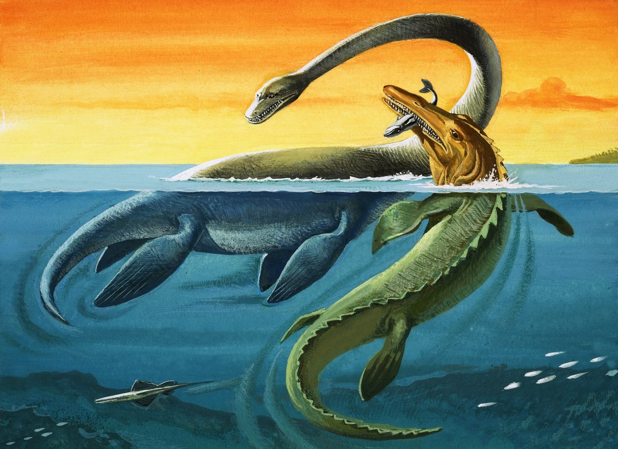 Créatures préhistoriques dans l
