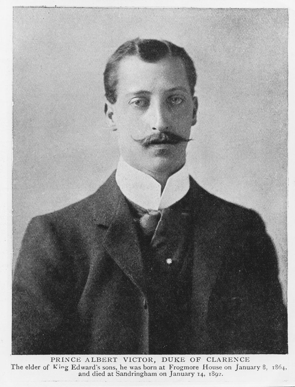 Prince Albert Victor, duc de Clarence et Avondale (1864-92) - English Photographer