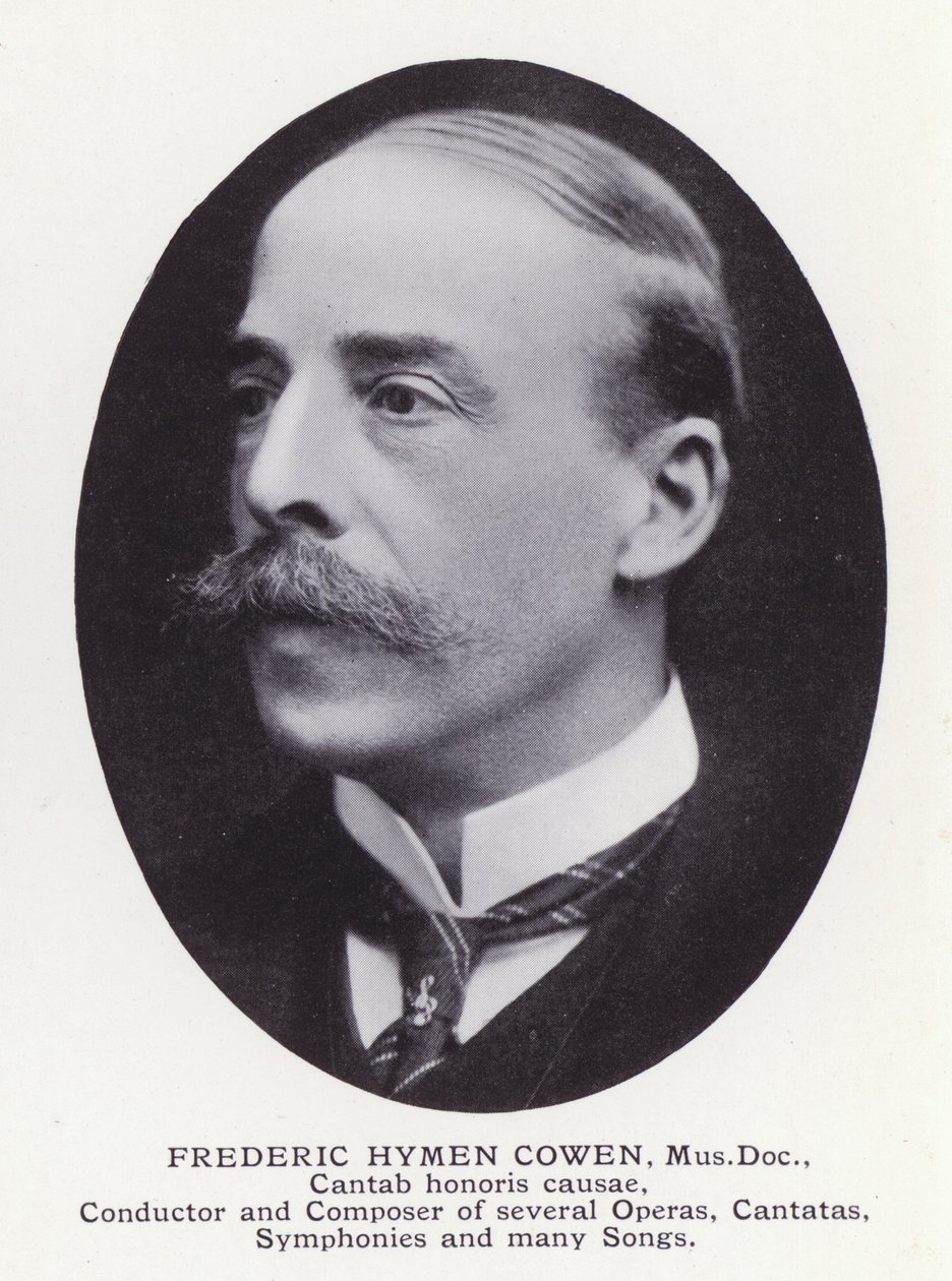 Hommes éminents de Londres : Frederic Hymen Cowen - English Photographer