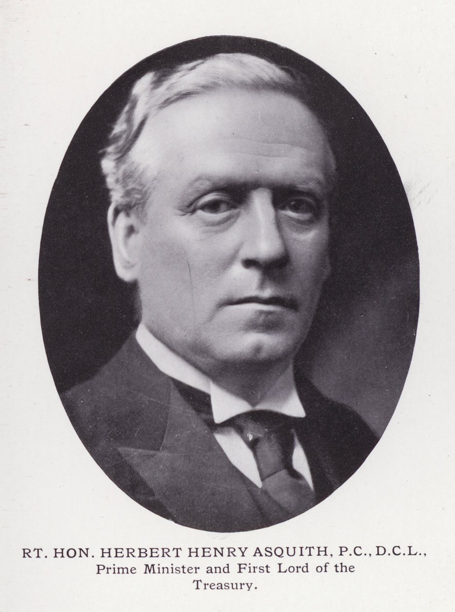 Hommes éminents de Londres : Rt Hon Herbert Henry Asquith - English Photographer