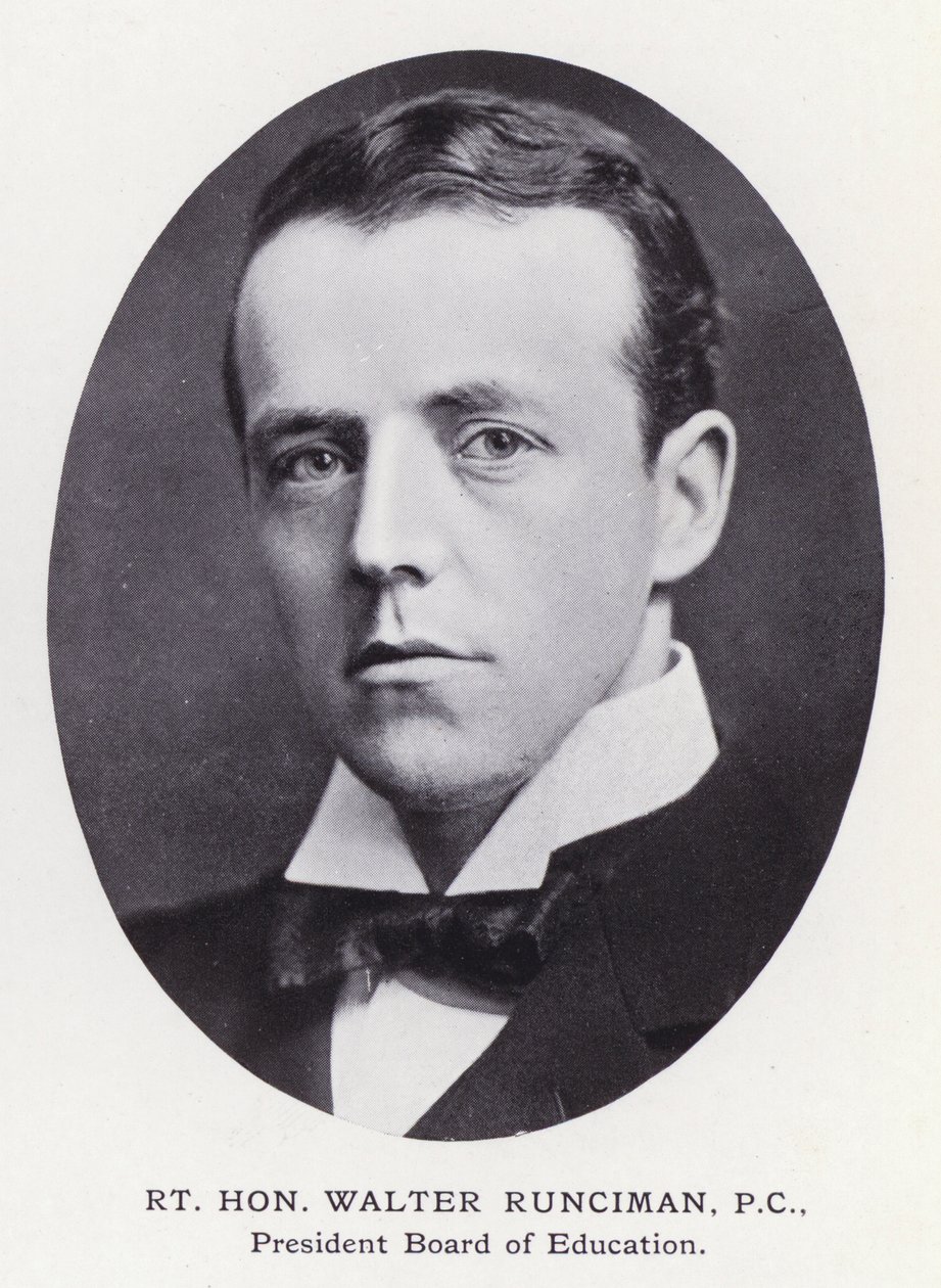 Hommes éminents de Londres : Rt Hon Walter Runciman - English Photographer