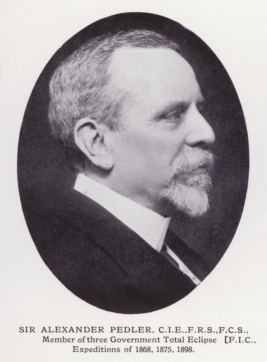 Hommes éminents de Londres : Sir Alexander Pedler - English Photographer