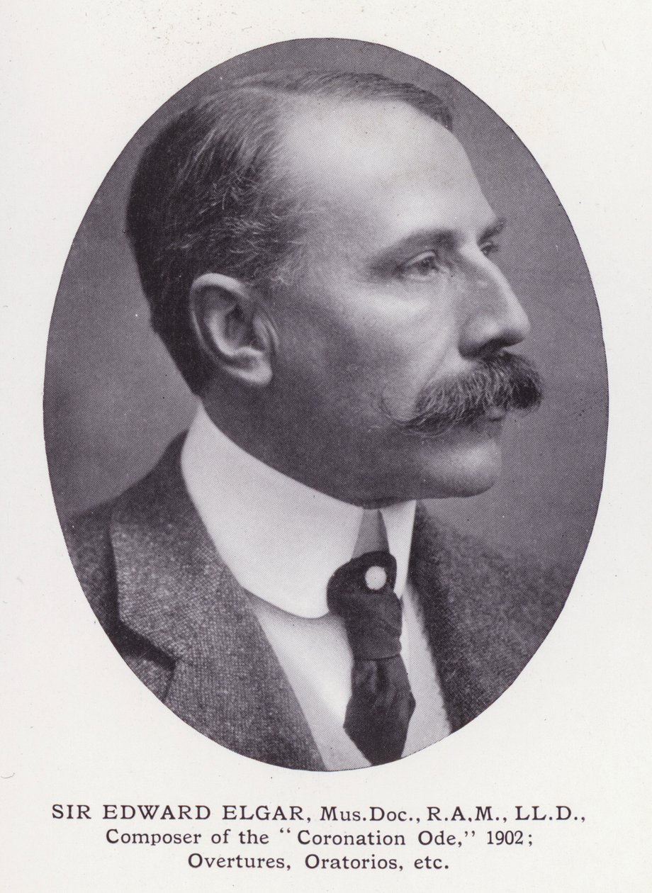Hommes éminents de Londres : Sir Edward Elgar - English Photographer