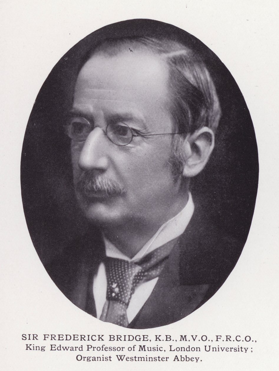 Hommes éminents de Londres : Sir Frederick Bridge - English Photographer