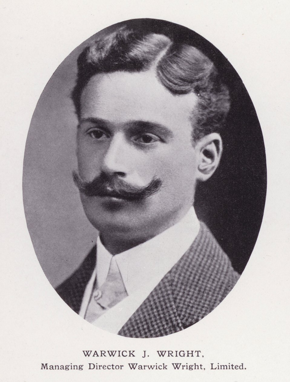 Hommes éminents de Londres : Warwick J Wright - English Photographer