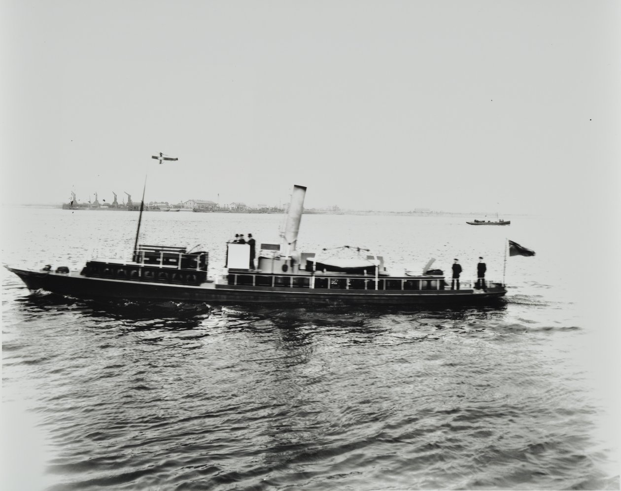 S.S. Beatrice, un navire sur la Tamise, 1898 - English Photographer