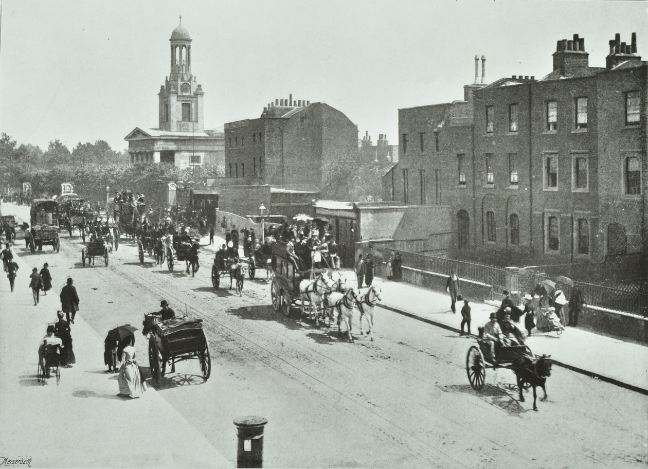 Saint Marks, Clapham Road : par Kennington Road, 1894 - English Photographer