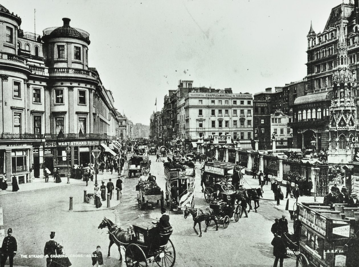 Le Strand et Charing Cross, 1897 - English Photographer