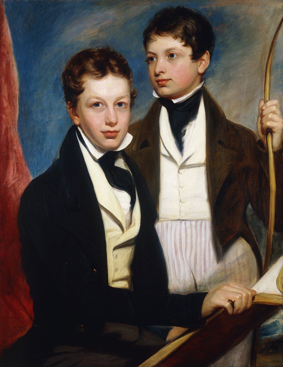 Portrait de groupe des garçons Musgrave Morris, l