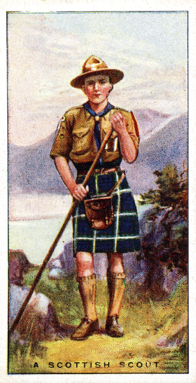 Un scout écossais, 1929 - English School
