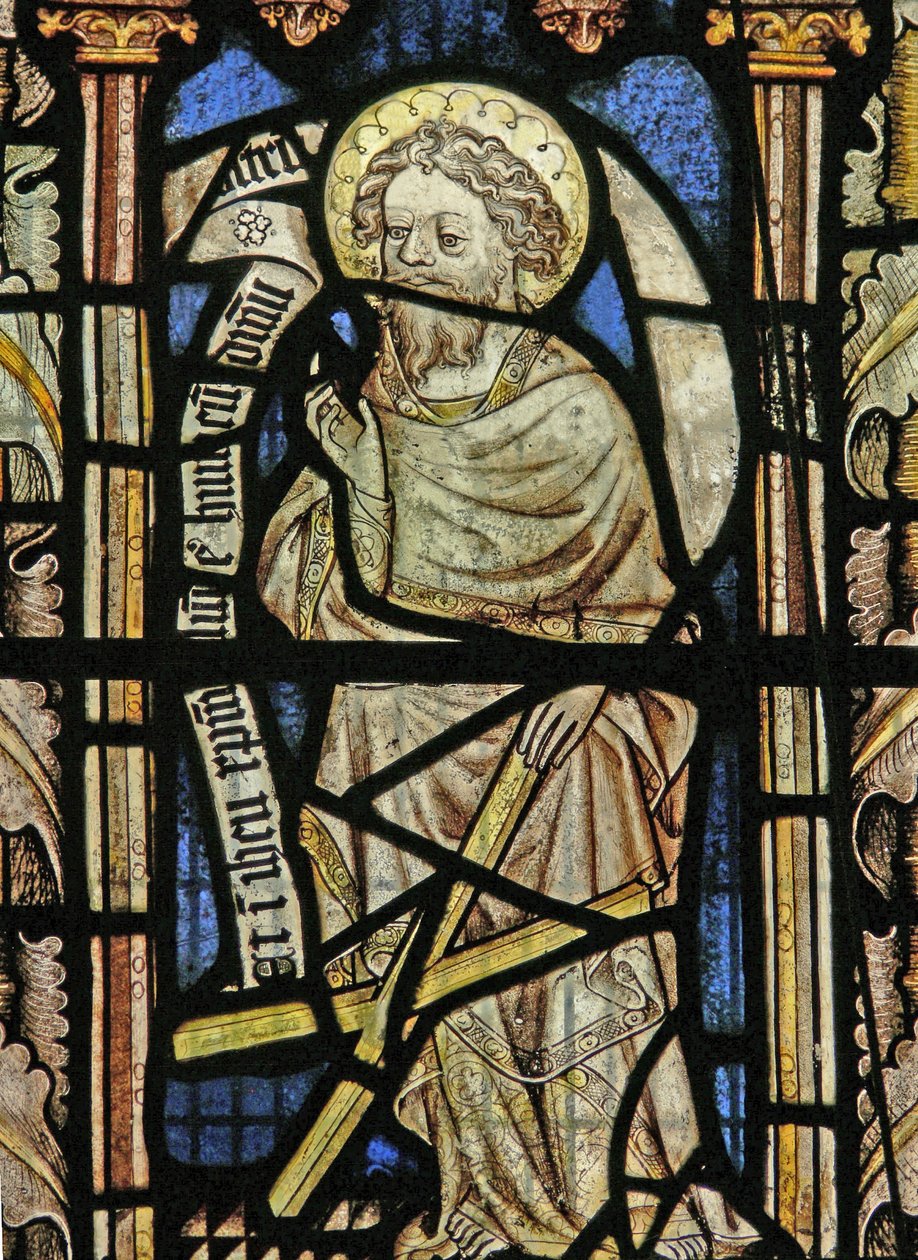Une fenêtre sud représentant Saint André - English School
