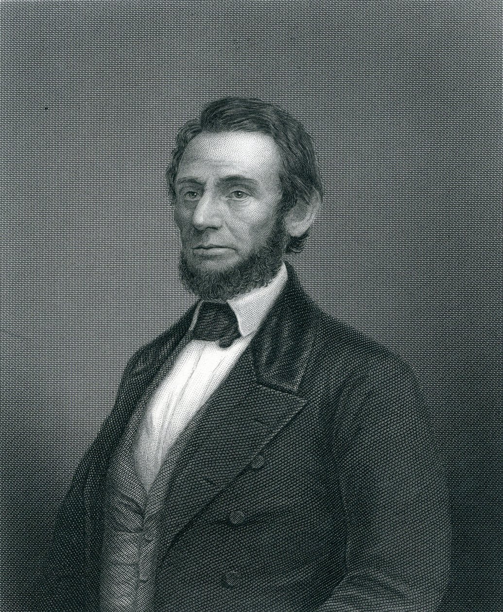 Abraham Lincoln, gravé par H. C. Balding, 19ème siècle - English School