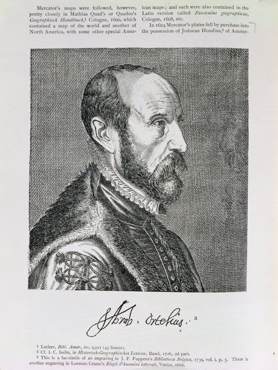 Abraham Ortelius, illustration du Volume IV de 