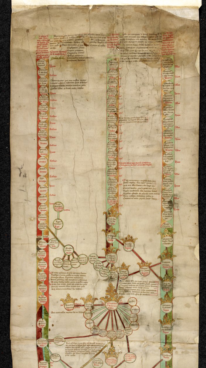 Additional MS 18268 A, Généalogie d