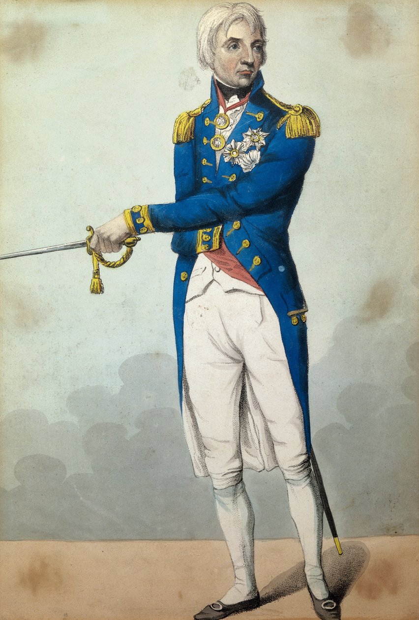 Amiral Horatio Nelson (1758-1805) - English School