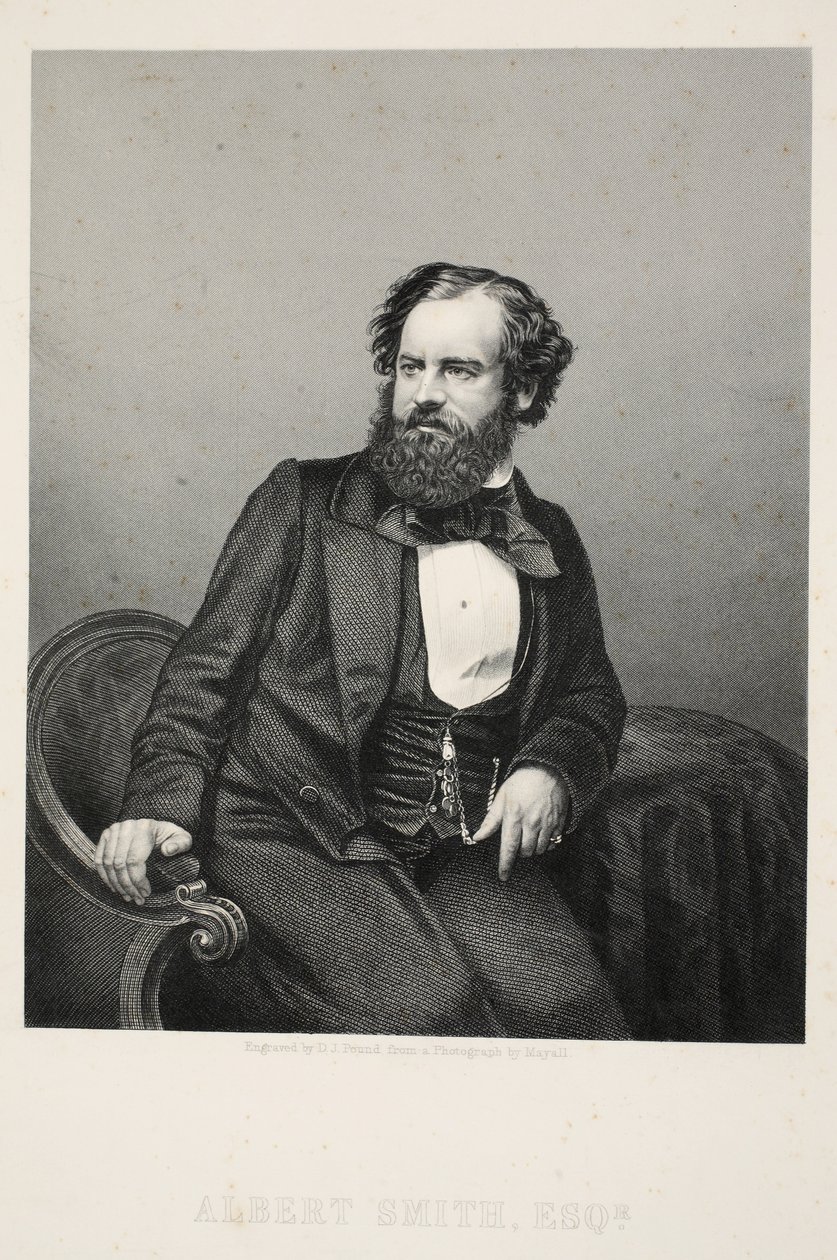 Albert Smith, Esq., pub. vers 1850 - English School