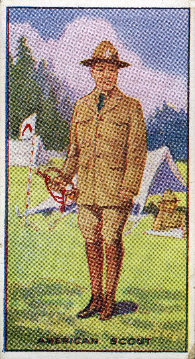 Scout américain, 1923 - English School