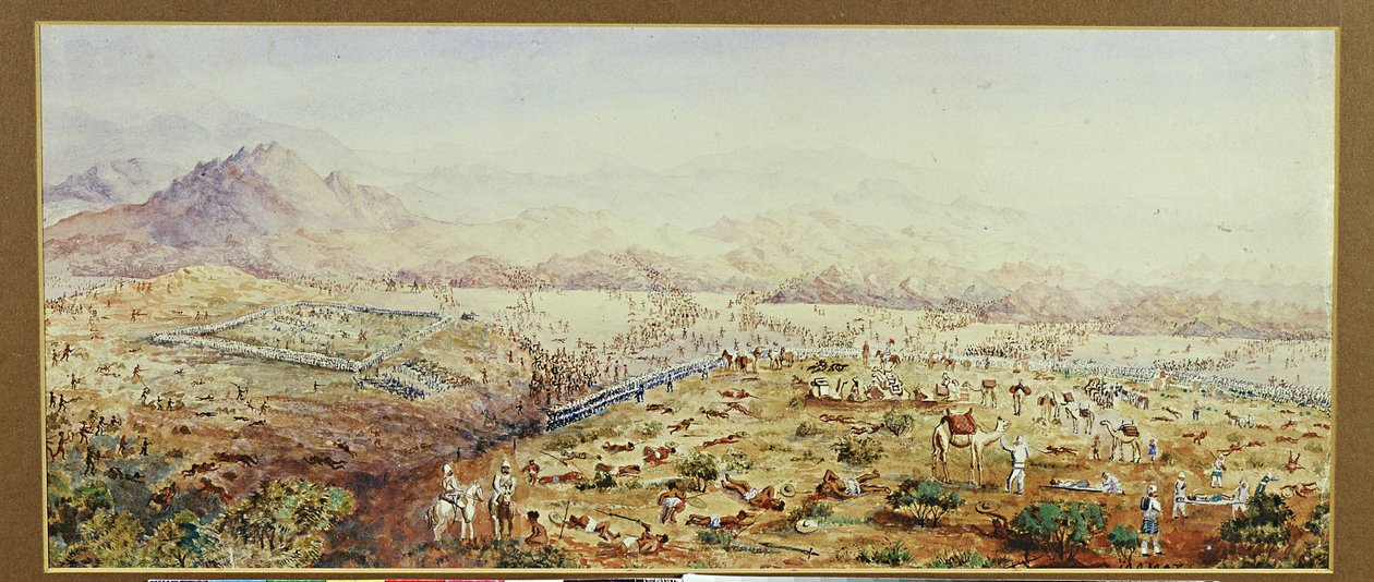Bataille de Tamai, Soudan 1884 - English School