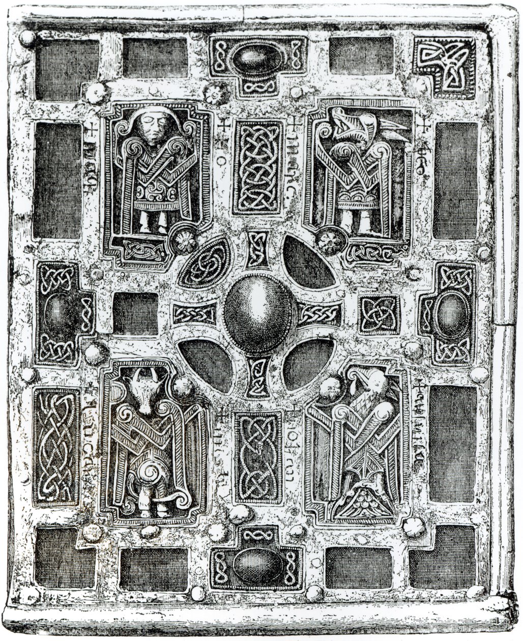 Reliquaire ou Cumdach de Molaise, vers 1001-1025 - English School