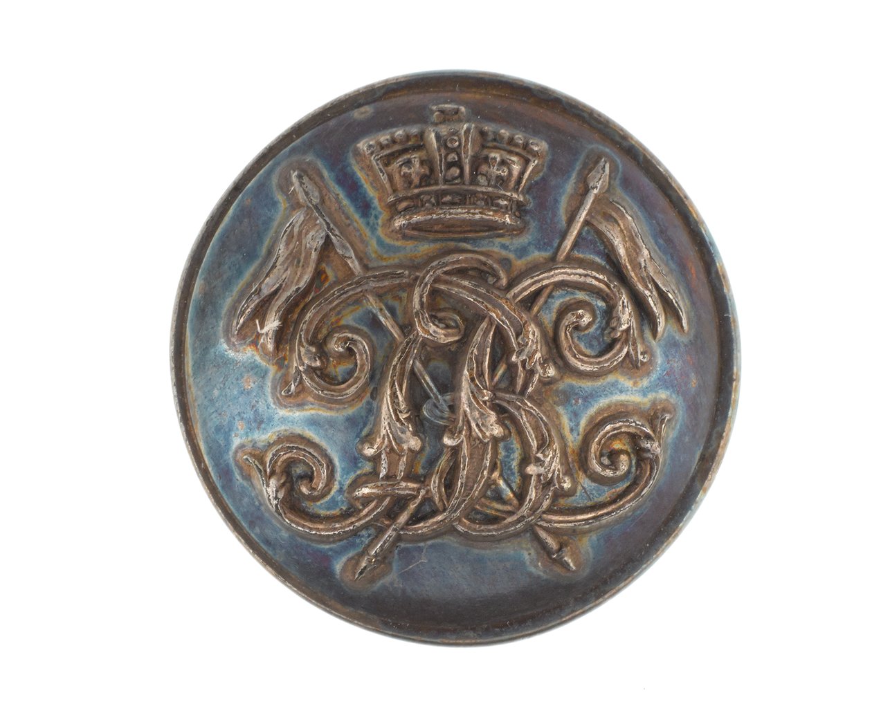 Bouton, 9e Régiment de Bengal Lancers, avant 1901 - English School