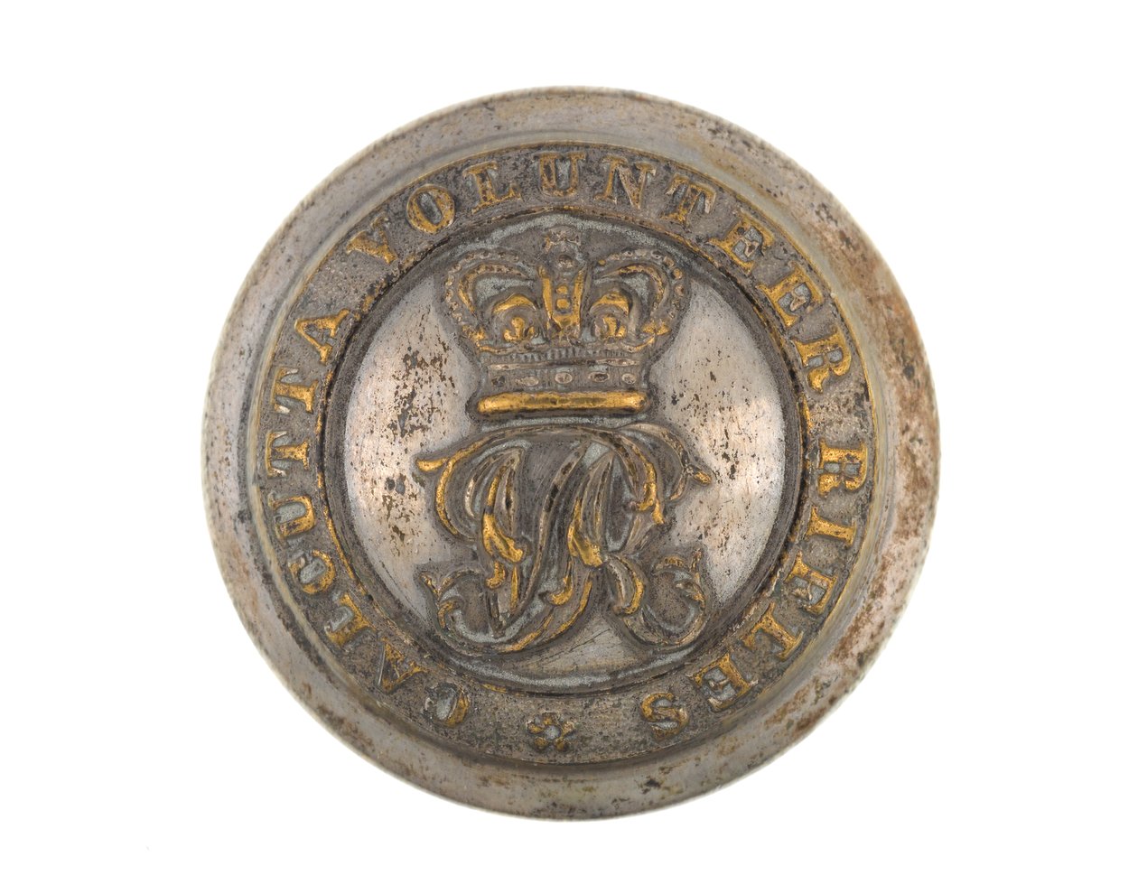 Bouton, Calcutta Volunteer Rifles, avant 1901 - English School