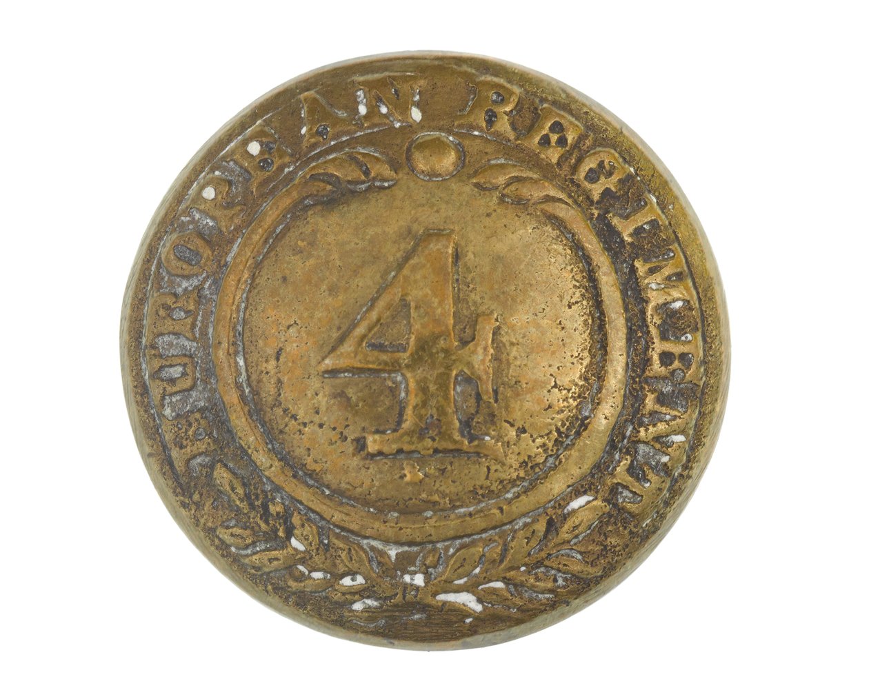 Bouton, autres grades, 4e Régiment européen du Bengale, 1855-1861 - English School
