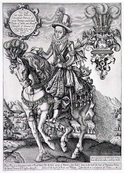 Charles Ier en Prince de Galles à Cheval, de 