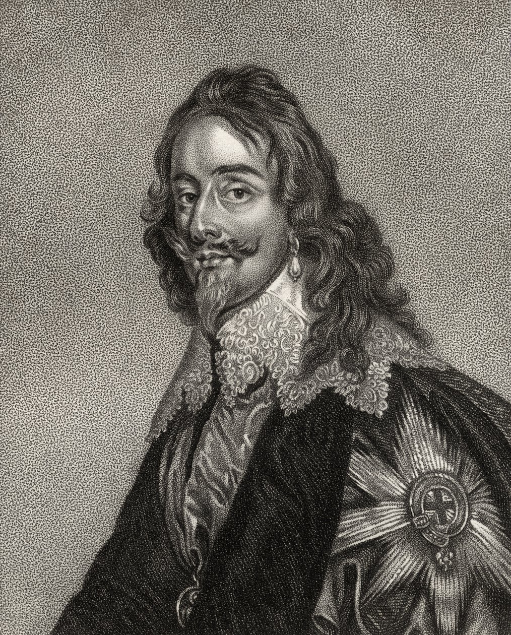 Charles Ier, gravé par Bocquet, de 