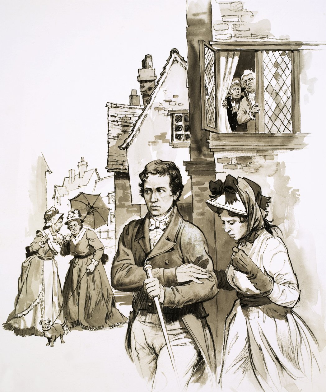 Charles Lamb et sa sœur ont été chassés d
