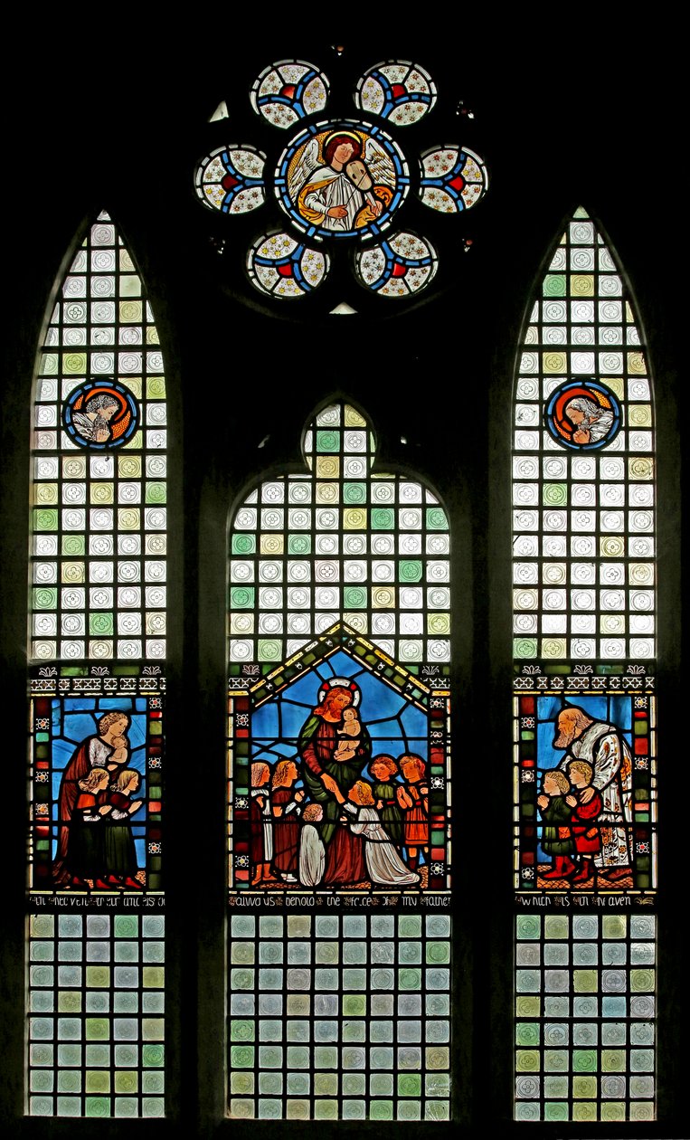 Le Christ bénissant les enfants - English School