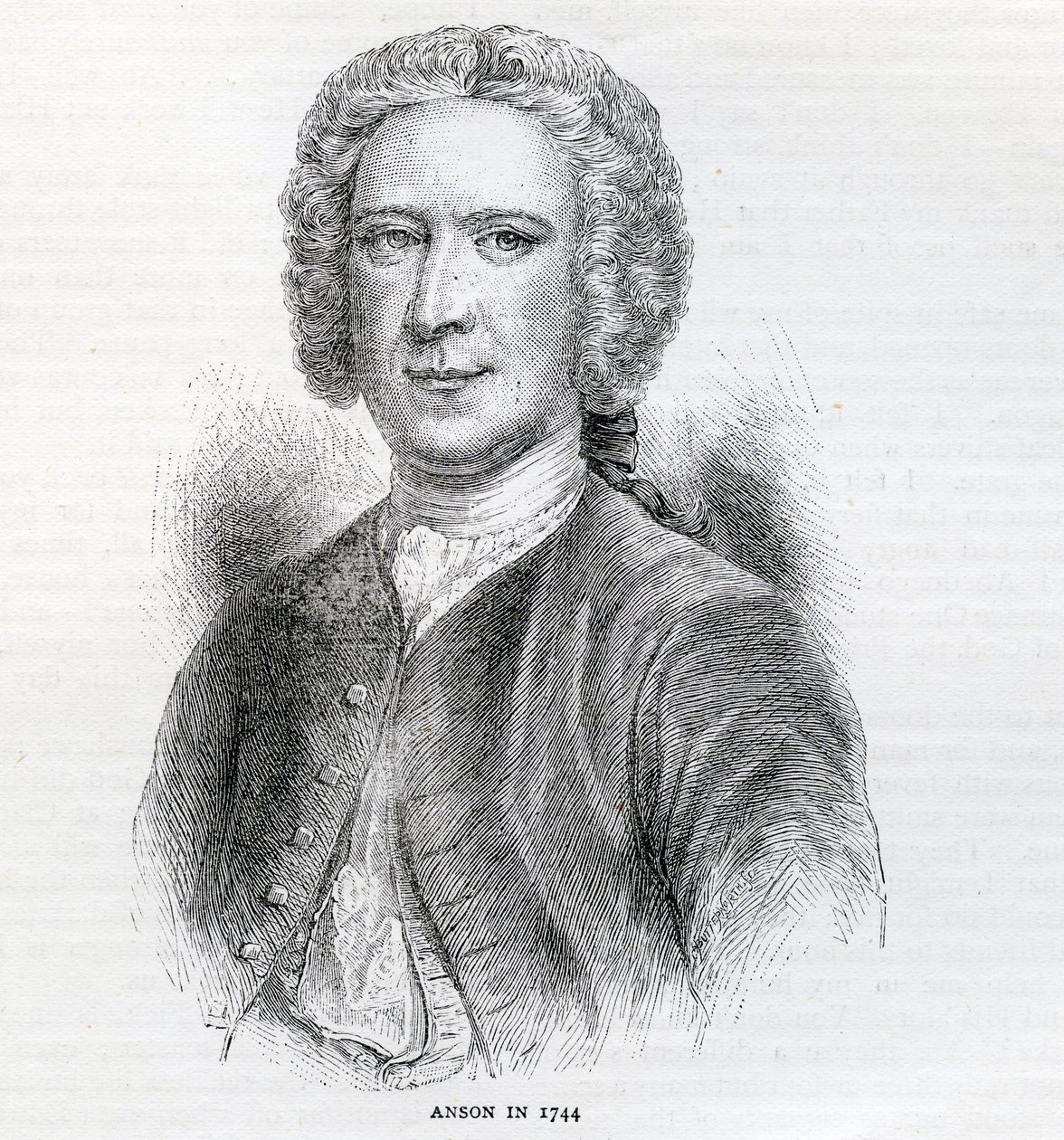 Commodore George Anson, 1er baron Anson (1697-1762) - English School