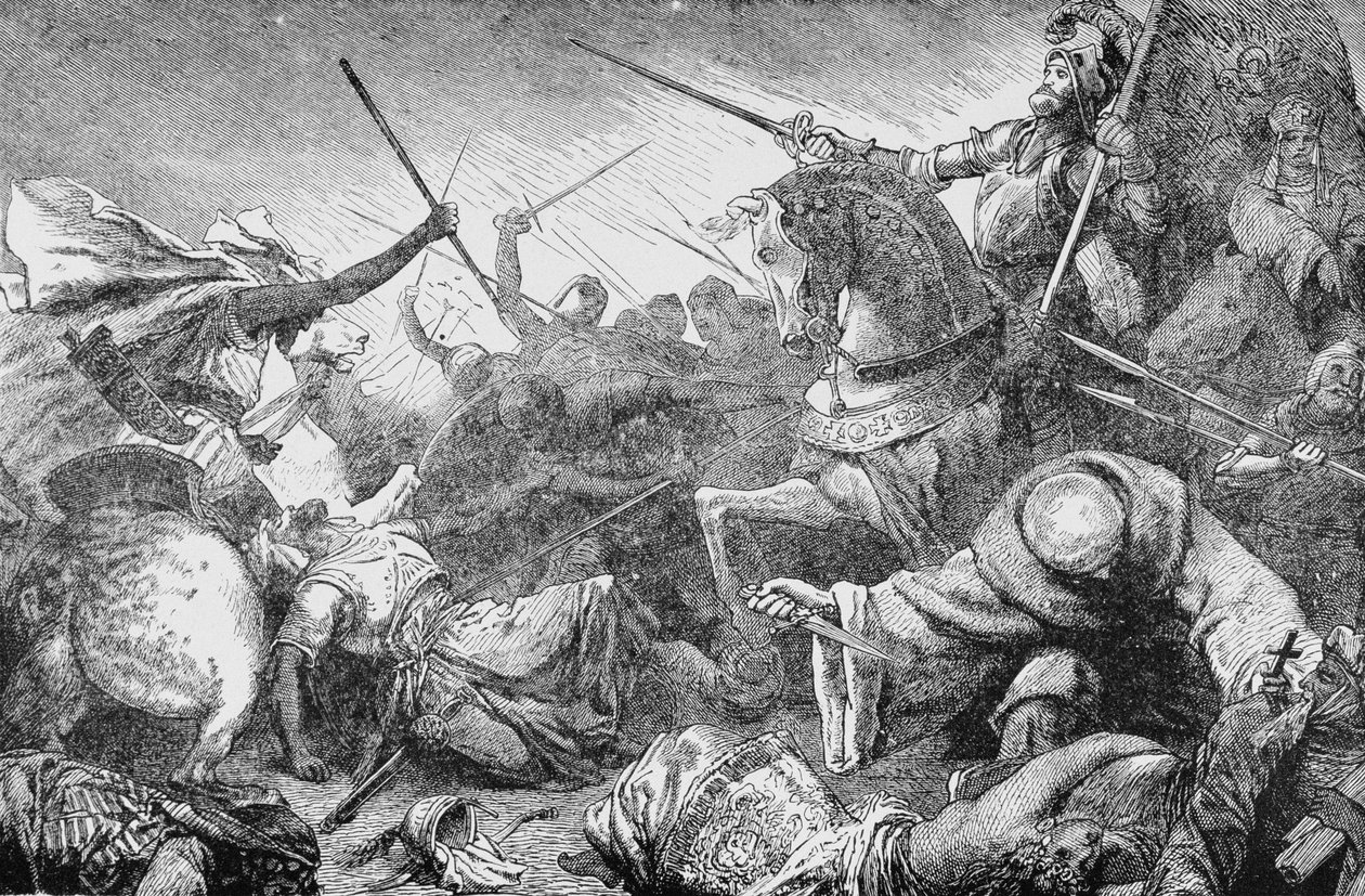 Conflit avec les Sarrasins, de L