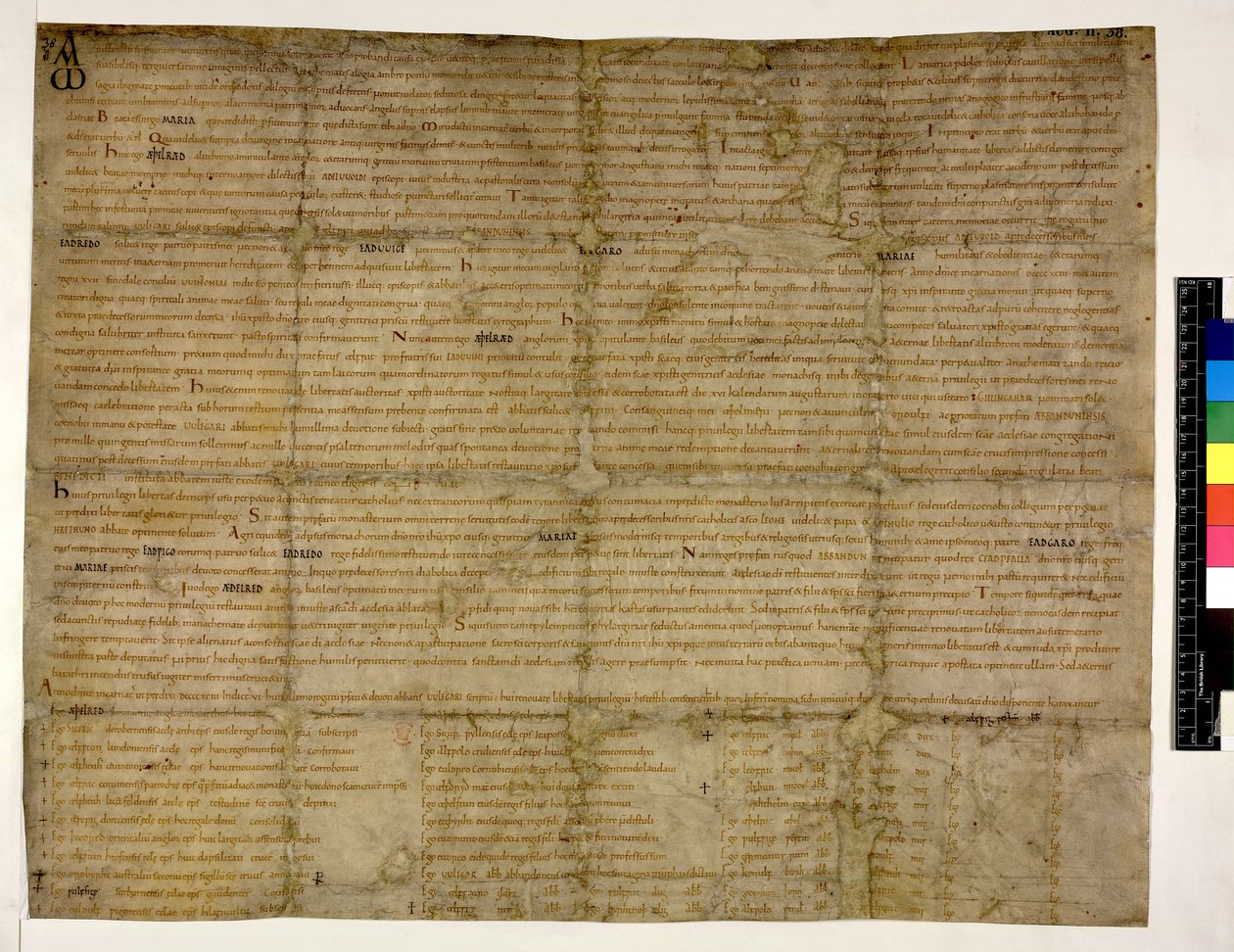 Restitution de la liberté à Abingdon, 993 - English School