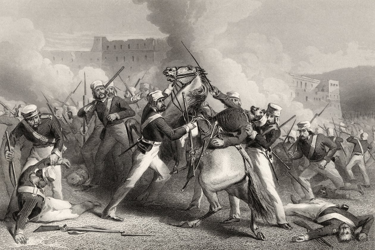 Mort du brigadier Adrian Hope dans l