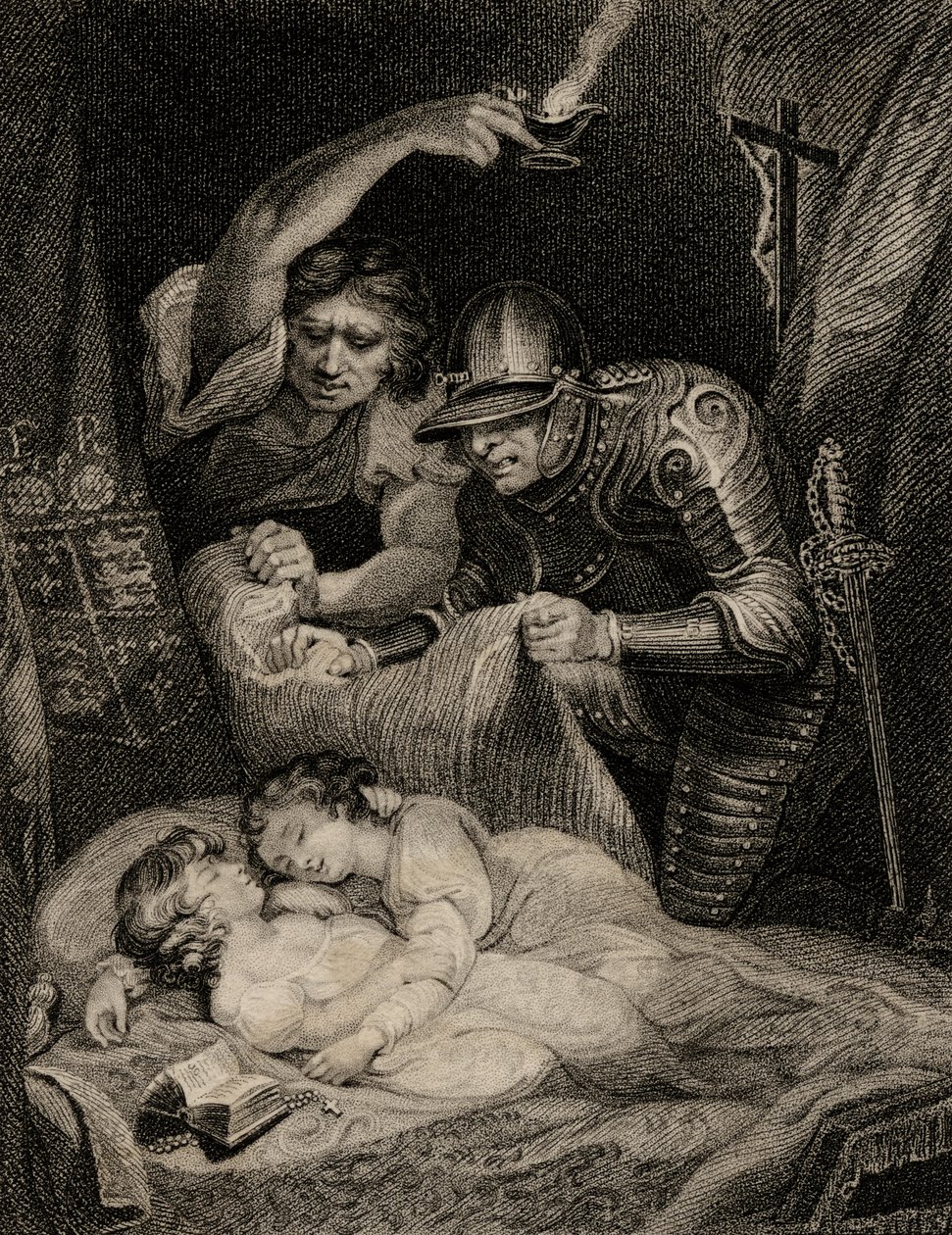 Mort du roi Édouard V (1470-83) et de son frère, Richard (1472-83) duc d
