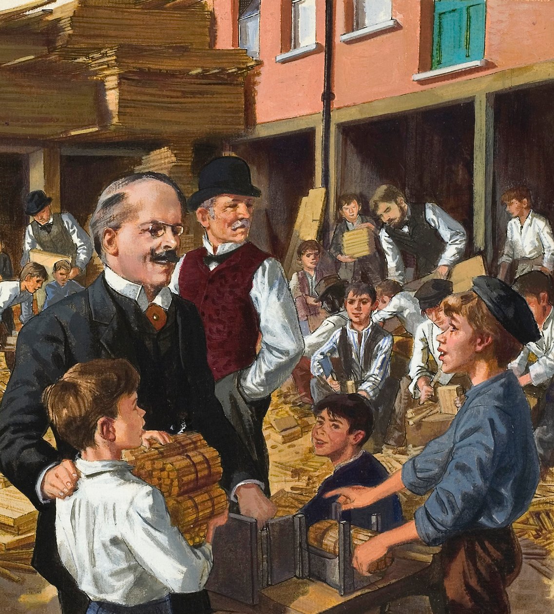 Dr Thomas John Barnardo (1845-1905) (gouache sur papier) - English School