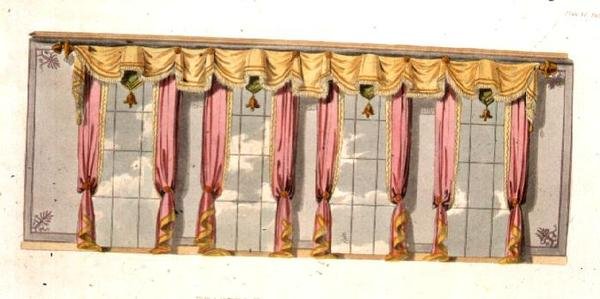 Rideaux de fenêtre de salon, planche 92 de l
