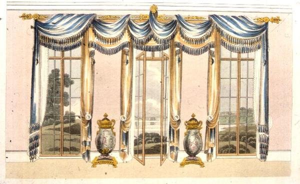 Rideaux de fenêtre de salon, planche 109 de l