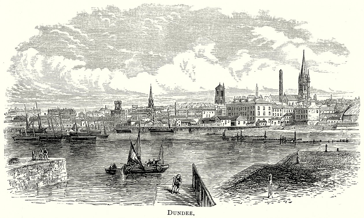 Dundee (gravure) - English School