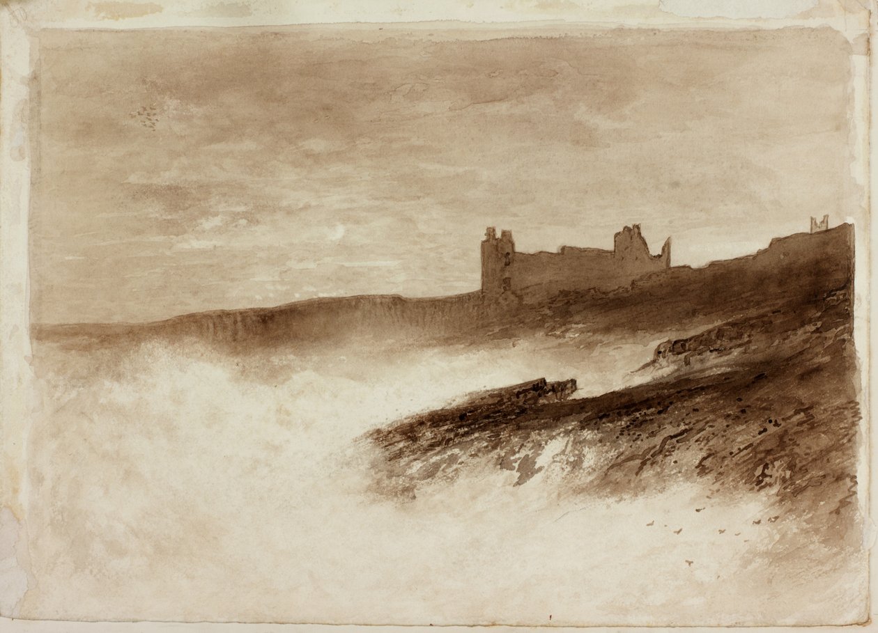 Château de Dunstanburgh - English School