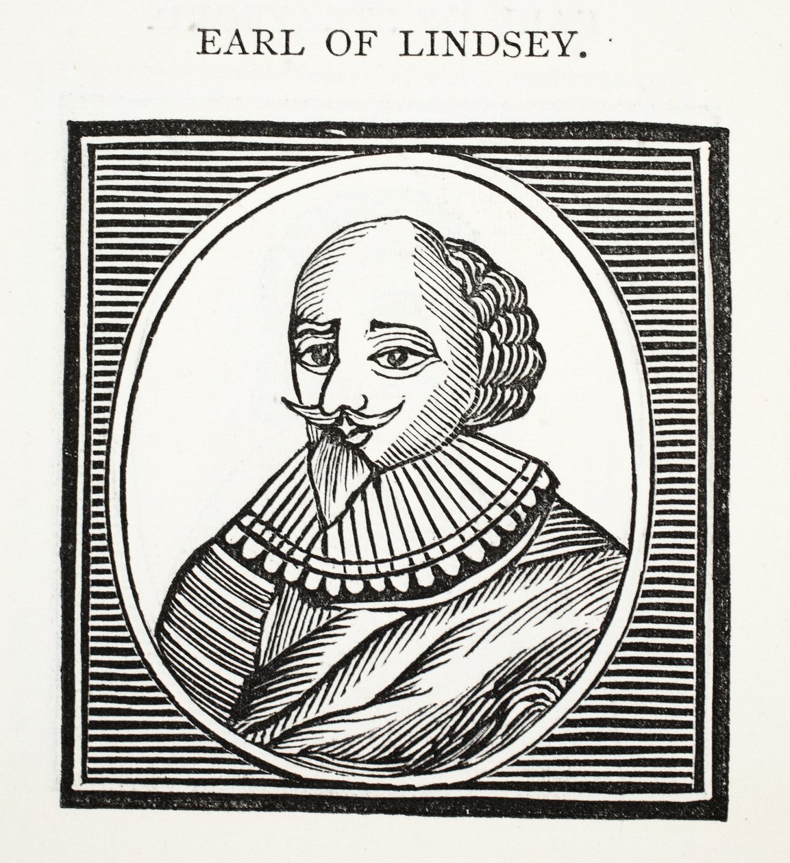 Comte de Lindsey, illustration de Chap-books du XVIIIe siècle par John Ashton, pub. 1882 - English School