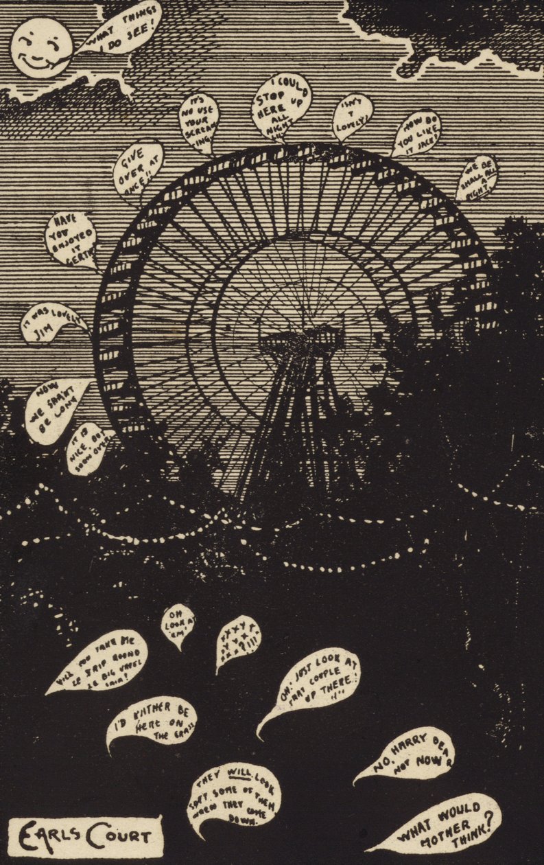 Earls Court (gravure) - English School