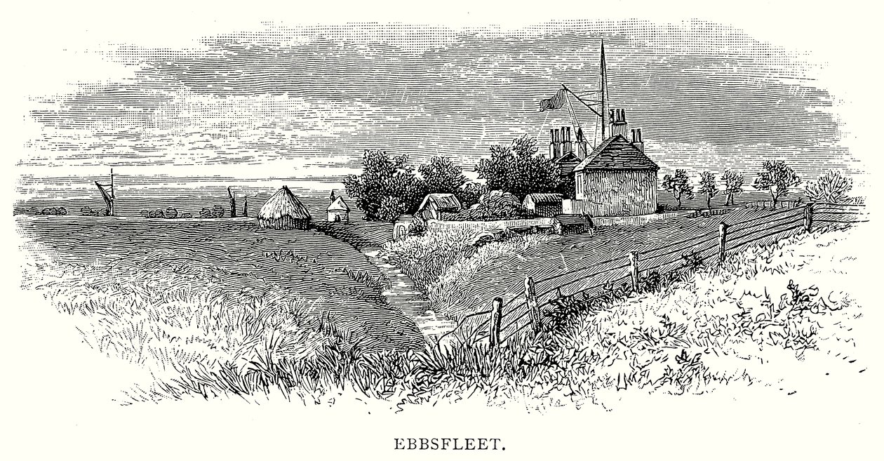 Ebbsfleet (gravure) - English School