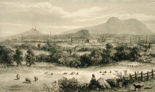 Édimbourg vers 1880, de 